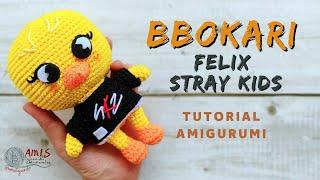 BbokAri SKZOO Amigurumi Tutorial | Felix | Amis Tejiendo Momentos ENG/SPA Subs