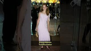 ️ Emma Watson ️ Then Vs Now #shorts #transformation #ytshorts