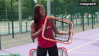 #crazycatch #reboundnet The Crazy Catch Range at Netball UK