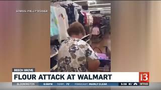 Walmart Flour Attack