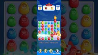 Dolls stack: Match & Merge! - Level 1 gameplay cute match 3 logic puzzle game #walkthrough #games