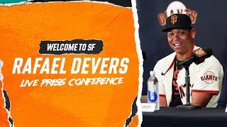 Giants Welcome Rafael Devers to San Francisco | Live Press Conference