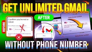 How to create UNLIMITED GMAIL ACCOUNTS without phone number Verification