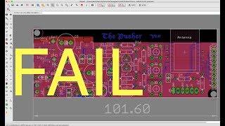 Eagle PCB Design FAIL! Run the ERC!!