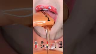 ASMR Satisfying Eating Fondant Makeup Mashup #asmrvideo #fondant #asmr