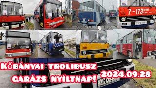 2024.09.28. KŐBÁNYAI TROLIBUSZ GARÁZS NYÍLTNAP!