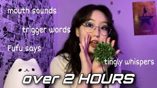 ASMR for SLEEP ️ Mouth Sounds, Fufu Says, Trigger Words & Tingly Whispers ️ [COMPILATION]