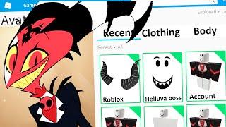 MAKING HELLUVA BOSS BLITZO a ROBLOX ACCOUNT