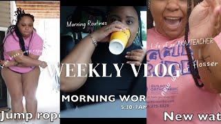 WEEKLY VLOG| LIFE AS AN ELEMENTARY, SCHOOL TEACHER (MORNING ROUTINE & EVENING ROUTINE)