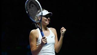 Sharapova vs Radwanska ● 2014 Singapore (RR) Highlights