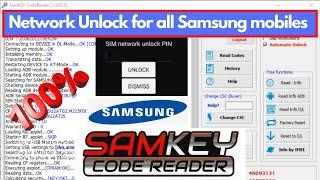 Samsung All Model Country / Network  Unlock with One click with SamKEY tool [100% Success ]