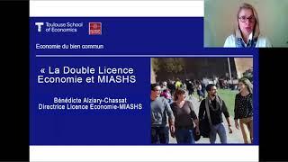 Présentation de la double licence Economie - MIASHS