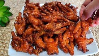 The most delicious recipe for chicken feet! Your friends will be amazed!!!