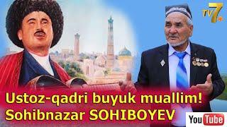 1-Oktabr "Ustozlar va murabbiylar kuni"  Sohibnazar SOHIBOYEV