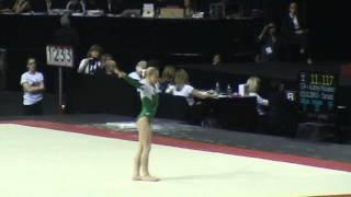 Anastasia DmitrievaRussia Floor Exercise 2013 Gymnix Finals