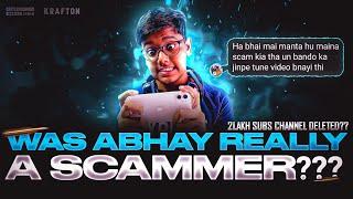 EXPOSED Abhay Gaming Scammer With Screenshots || 2 Lakh Subs Channel Destroyed In Seconds