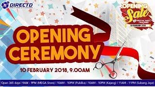 Opening Ceremony DirectD Digital Mall @Kajang!