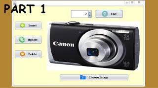 Java  - Insert, Update, Delete, Search And Display Image From MySQL In Java  [ + code ] Part 1