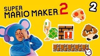 Super Mario Maker 2 EP 2 - Eep Goes Back to Basics Level Build | Mother Goose Club Let's Play