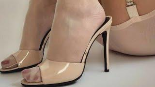 Latest trendy images of high heel sandals fo ladies