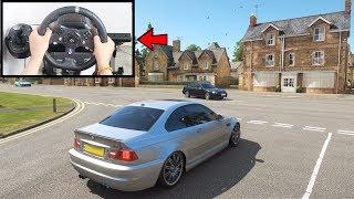 Forza Horizon 4 Drifting BMW M3 E46 (Logitech g920 Steering Wheel + Shifter) Gameplay