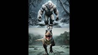 Yeti vs T Rex vs Gaint Creatures (Godzilla, Wendigo, King Kong, Werewolf, Dainasour, mammoth, alien)