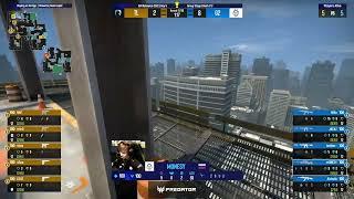 M0NESY 4 AWP KILLS DEFENDING B SITE VERTIGO | G2 vs Liquid | CSGO IEM Katowice 2022