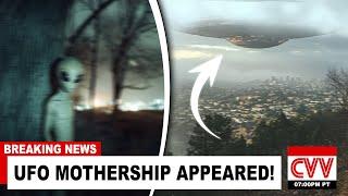 MASSIVE UFO MOTHERSHIP Appeared Now! (ALIENS or GOVERNMENT)