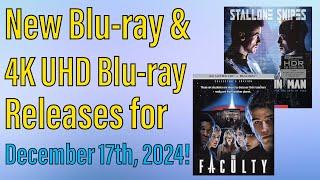 New Blu-ray & 4K UHD Blu-ray Releases for December 17th, 2024!