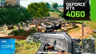 PUBG : RTX 4060 + i5-12400F : 1080p Ultra Settings