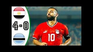 #Egypt vs Botswana 4 0 Highlights & All Goals   Afcon Quafiliers 2024 HD