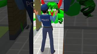 Will Taiga be successful escaping from the monster #sakura #horrorsakuraschoolsimulator #games #mio