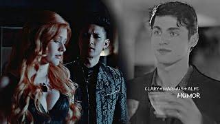 ×Clary+Magnus+Alec [юмор] || беременная дочь ...