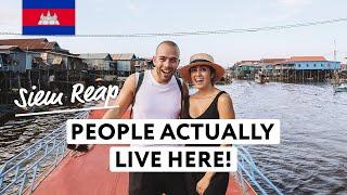 LIFE ON THE WATER in Cambodia, Siem Reap | Floating Village