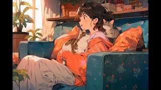 Lo-fi Room Music | Calm Piano | Ghibli Music | Study Warm Winter