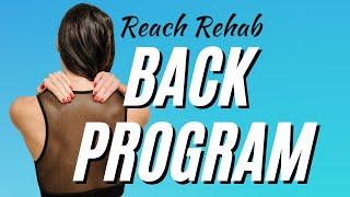 REACH REHAB BACK PROGRAM