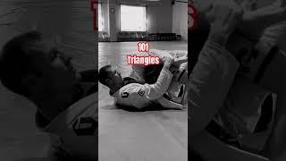 101 Triangle #julesbruchez #bjj #grappling #jiujitsu #nogi #mma #wrestling #triangle #unstoppable