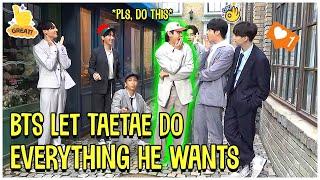 BTS Letting Baby Taetae Do Everything He Wants