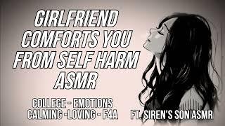 [ASRM Roleplay] Girlfriend comforts you from self harm ft. @sirenssonasmr [F4A]