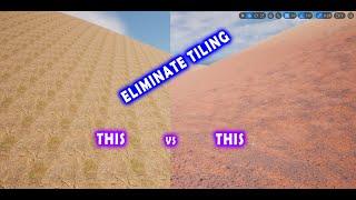 Fix Tiling Textures on your Landscape in Unreal Engine 5 #ue5 #unrealengine5