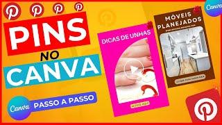 PINS de FOTOS e VÍDEOS: Como fazer um Pin de Vídeo no Canva para Pinterest?