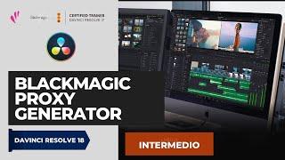 Blackmagic Proxy Generator | Davinci Resolve 18 | ITA