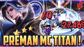 PREMAN MC LING TITAN MODE TERSAKIT  COMBO KUAT MAGIC CHESS GOGO 2025 #MCGGIDCreators