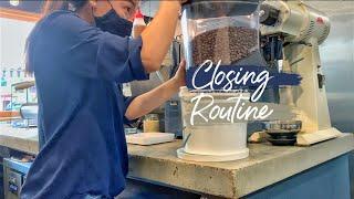 [Barista Routine] Closing Routine in a Melbourne Cafe | LaurAngelia