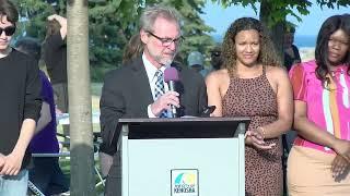 Kenosha Memorial Brick Dedication Ceremony 2023