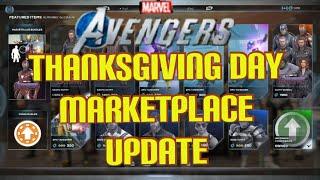 Marvel's Avengers| Thanksgiving Marketplace Update| Happy Thanksgiving