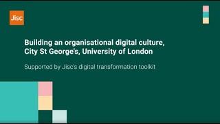 Driving digital at City of St. George's | Jisc | Digital transformation ep 3