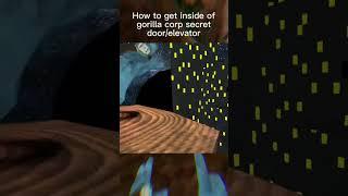 How to GLITCH inside the new gorilla tag elevator/door #gorillatag #gorillatagglitch #foryou #vr
