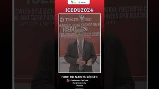 ICEDU2024 | Voice of Conference Co Chair | From Norway #tiikm #icedu #educationconference