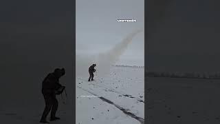 Ukrainian Soldier Shot Down Russian Cruise Missile Using Igla MANPADS. Air Defense at Work #war